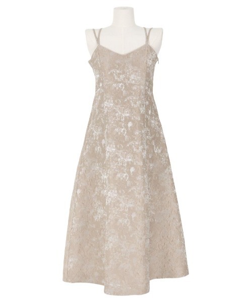 LUDICRUM（ルーディクルム） ワンピース Flower jacquard cami dress