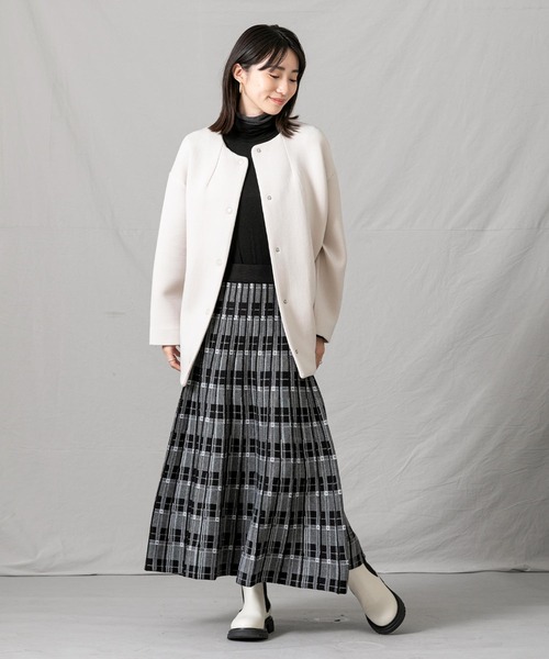 「Torrazzo Donna」 ニットスカート FREE グレー レディース_画像8