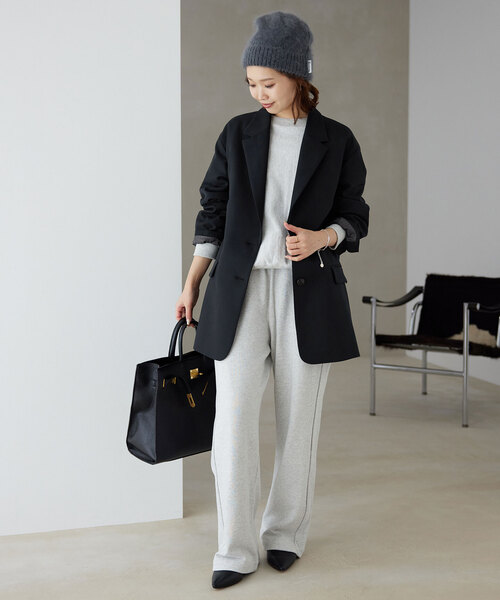 SLOBE IENA（スローブイエナ） テーラードジャケット FREE グレー