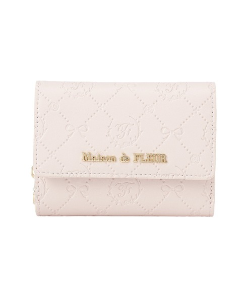 Maison de FLEUR（メゾンドフルール） 財布 カラーモノグラム