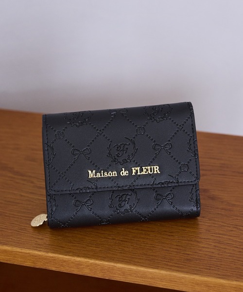 Maison de FLEUR（メゾンドフルール） 財布 カラーモノグラム