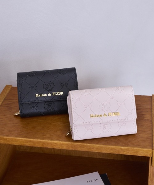 Maison de FLEUR（メゾンドフルール） 財布 カラーモノグラム