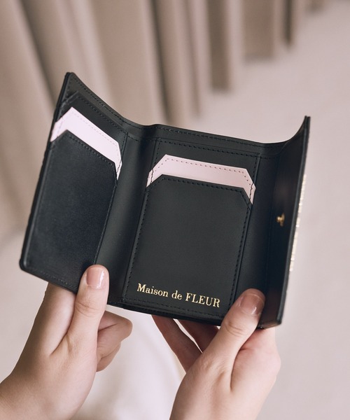 Maison de FLEUR（メゾンドフルール） 財布 カラーモノグラム