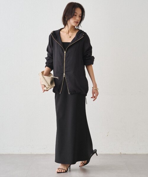 Loungedress（ラウンジドレス） パーカー シアーZIPパーカー