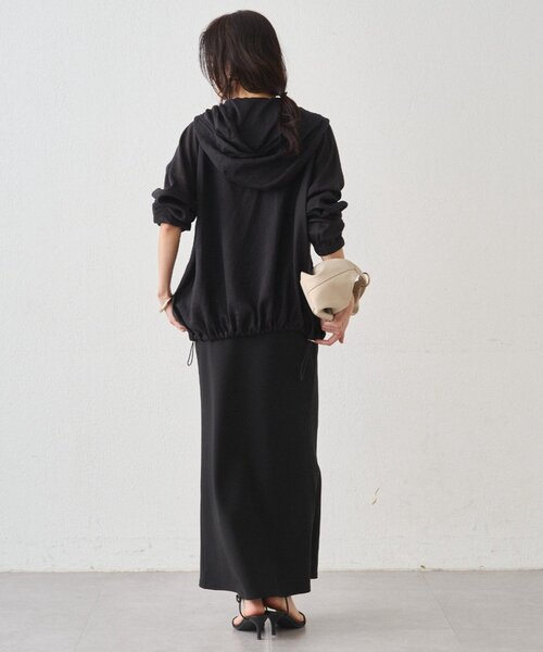 LOUNGEDRESS ラウンジドレス　シアーZIPパーカー Loungedress（ラウンジドレス） パーカー シアーZIPパーカー