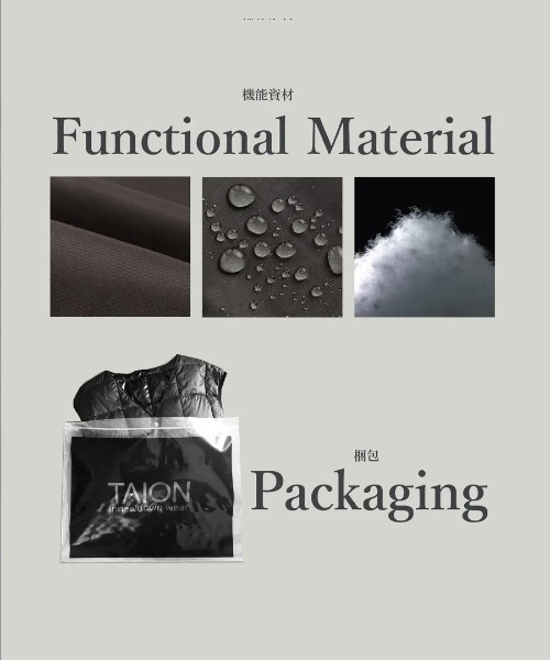 「TAION」 ジャケット MEDIUM ブラック×ブラック メンズ_画像5