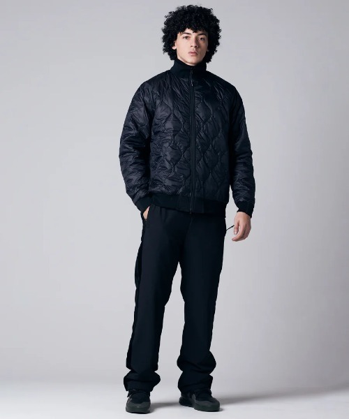 「TAION」 ジャケット MEDIUM ブラック×ブラック メンズ_画像8