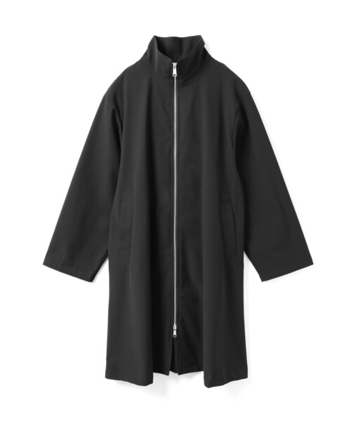 2026SS商品 ミズイロインド　ブラック ハイネックジップコート 000000014864-10.jpg?size=l&w=