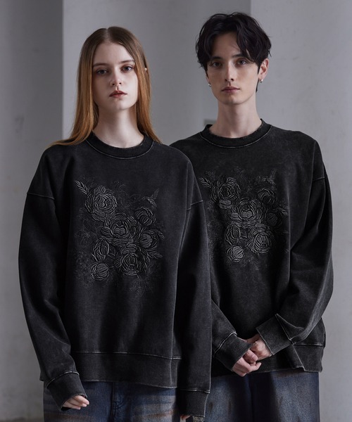 「CLEL」 スウェットカットソー L グレー メンズ_画像3