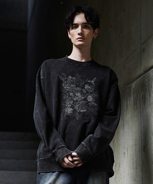 「CLEL」 スウェットカットソー L グレー メンズ_画像7