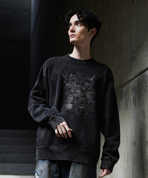 「CLEL」 スウェットカットソー L グレー メンズ_画像8