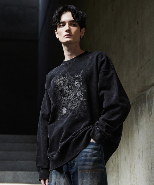 「CLEL」 スウェットカットソー L グレー メンズ_画像9