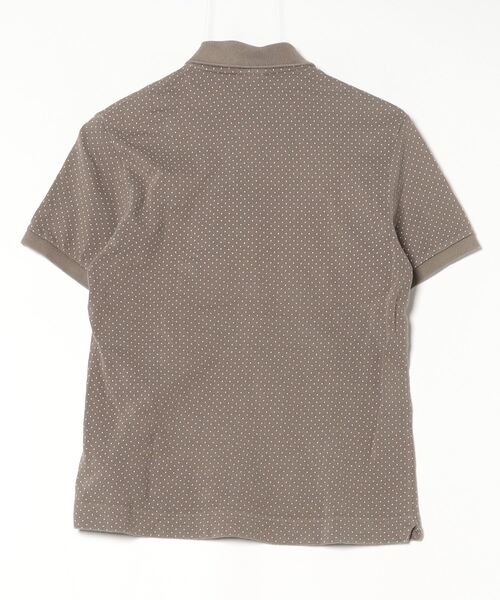 「LACOSTE」 半袖ポロシャツ 2 ブラウン レディース_画像2