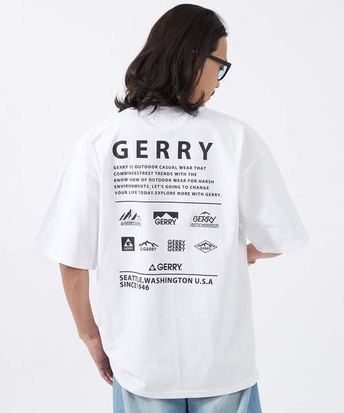 GERRY（ジェリー） tシャツ 「GERRY」別注 プリント 半袖Tシャツ