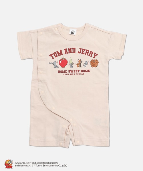 ベビー服 ロンパース 「トムとジェリー」半袖カバーオール : ZOZOTOWN
