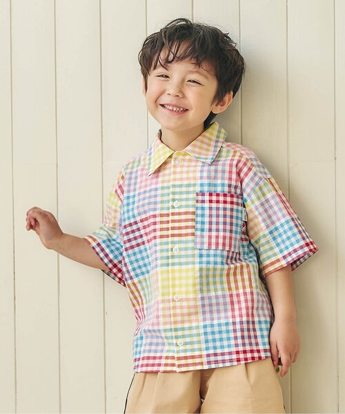 BURBERRY キッズ ストライプ柄 長袖シャツ BURBERRY（バーバリー） 「KIDS」ストライプ柄長袖シャツ 160A