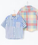 ブラウス シャツ 「リンク」ストライプ・チェッ...の詳細画像5