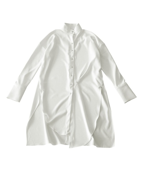 「antiqua」 長袖ワンピース ONESIZE ブラック レディースの画像