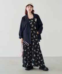 Kastane（カスタネ） ワンピース 「2サイズ展開/低身長サイズ」ドット