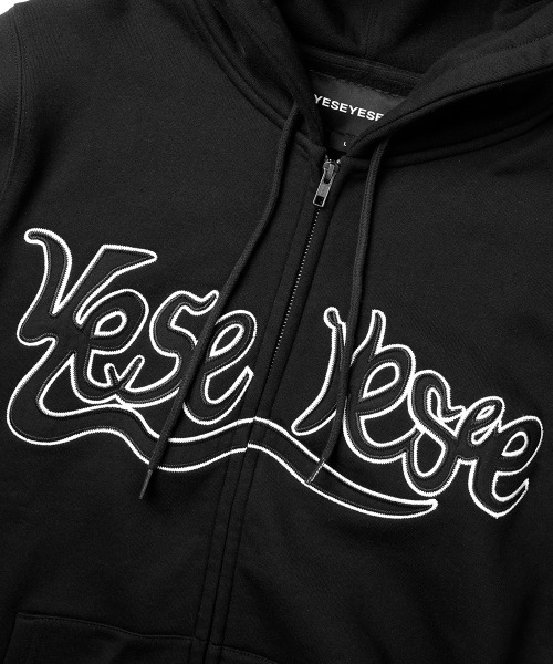 YESEYESEE（イエスアイシー） パーカー Y.E.S Snail Logo Zip-up