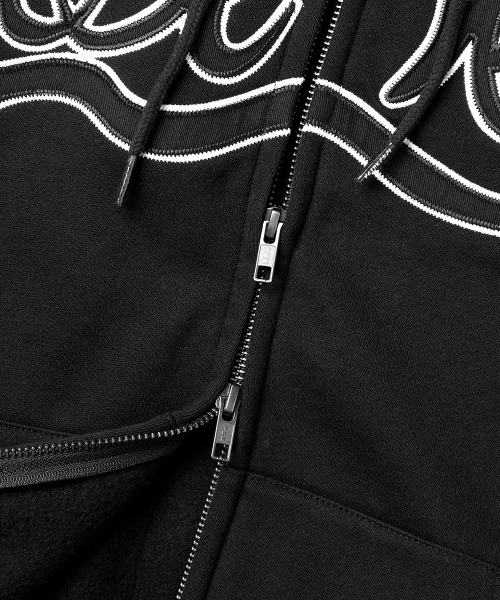 YESEYESEE（イエスアイシー） パーカー Y.E.S Snail Logo Zip-up