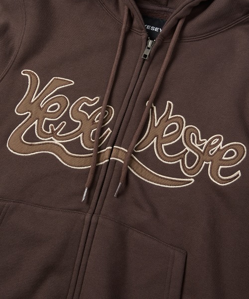 YESEYESEE（イエスアイシー） パーカー Y.E.S Snail Logo Zip-up