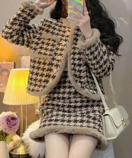 「Sibra」 セットアップ M ブラウン レディース_画像9