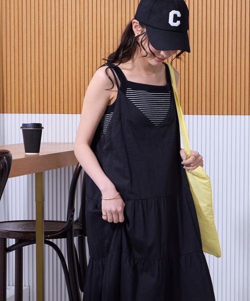 THE CRAFT CREW PRODUCTS ワンピース 夏 インドコットン ティアード