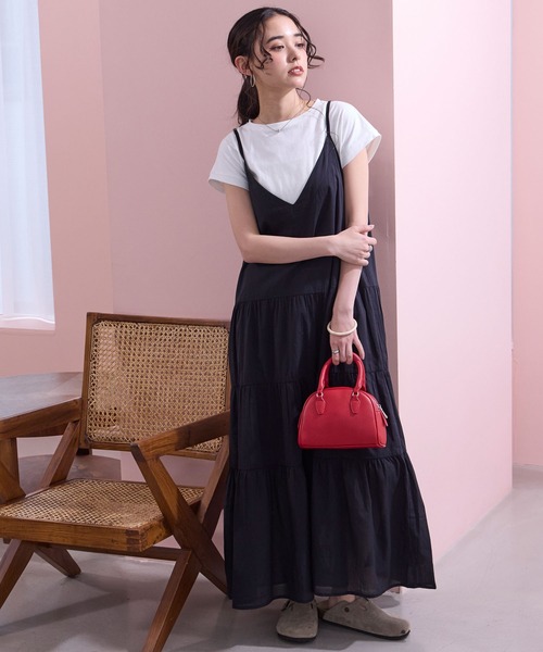 THE CRAFT CREW PRODUCTS ワンピース 夏 インドコットン ティアード