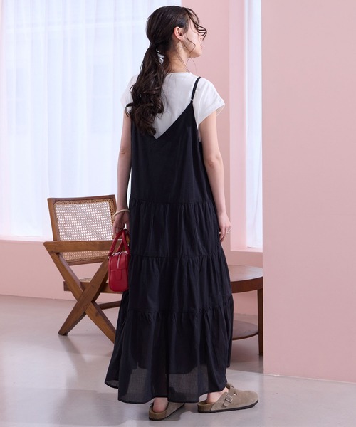 THE CRAFT CREW PRODUCTS ワンピース 夏 インドコットン ティアード