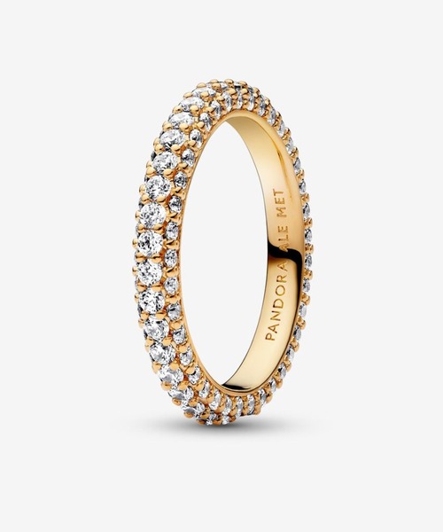 「Pandora」 リング 52 イエローゴールド レディース_画像3