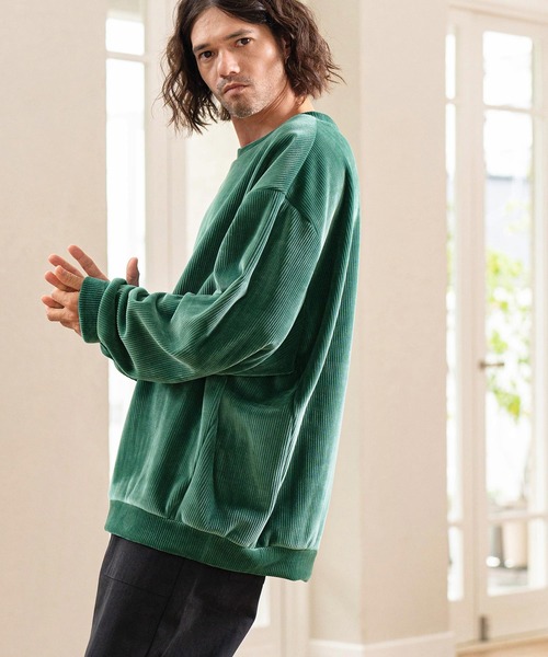 「CAMBIO」 長袖Tシャツ M ホワイト メンズの画像