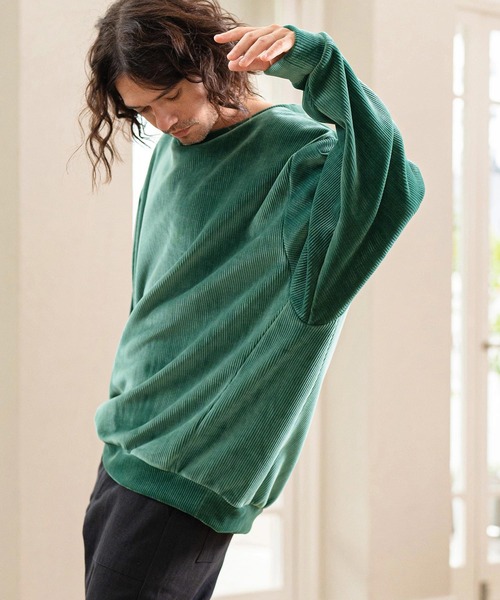 「CAMBIO」 長袖Tシャツ M ホワイト メンズの画像