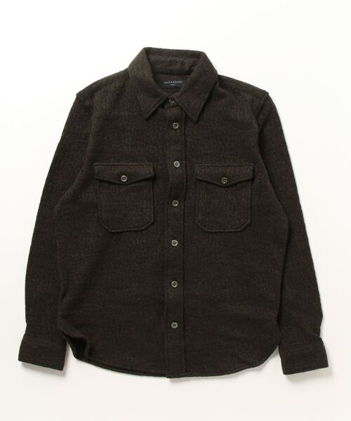 「ALLSAINTS」 長袖シャツ S グリーン系その他 メンズ_画像3
