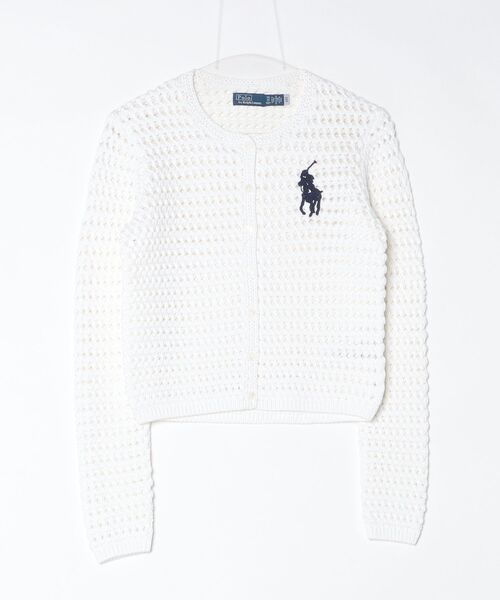 【未使用品】POLO RALPH LAUREN ロングカーディガン POLO RALPH LAUREN（ポロ・ラルフローレン） 大人OKサイズ CABLE-KNIT