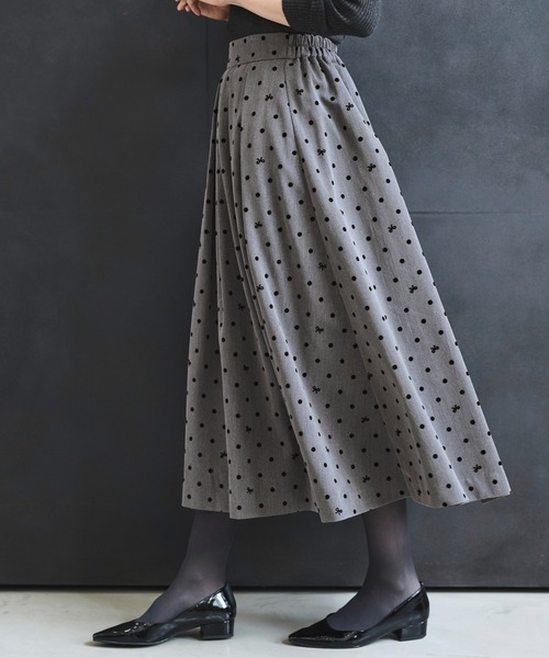「RUIRUE BOUTIQUE」 プリーツスカート M グレー レディース_画像4