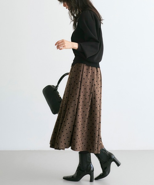 「RUIRUE BOUTIQUE」 プリーツスカート M グレー レディース_画像7