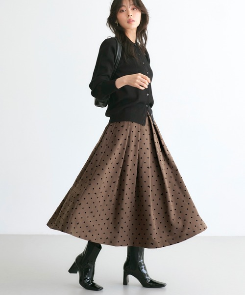 「RUIRUE BOUTIQUE」 プリーツスカート M グレー レディース_画像8
