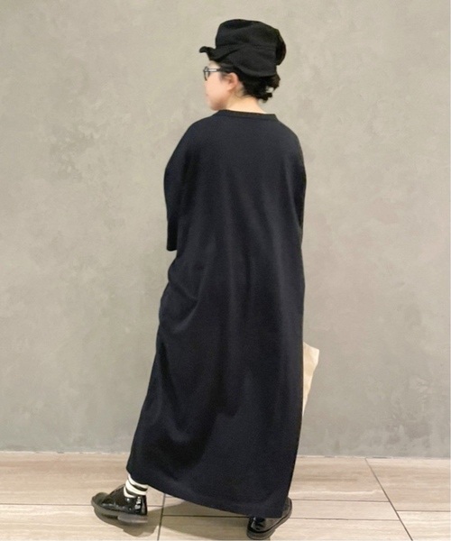 「JOURNAL STANDARD LUXE」 7分袖ワンピース SMALL ブラック レディース_画像8