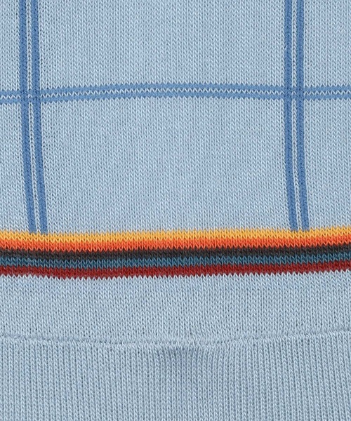 Paul Smith（ポール・スミス） くるぶし 靴下 “W-Windowpane” ショート