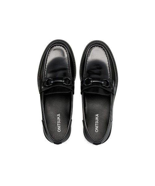 「THE ONITSUKA」 ローファー 27 ブラック×ブラック メンズ_画像5