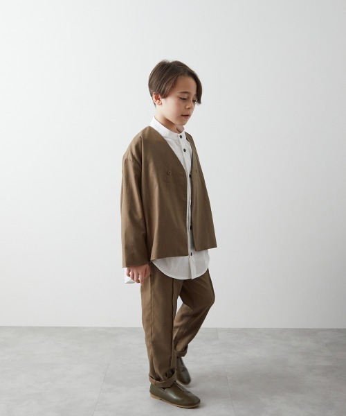 「riziere」 「KIDS」セットアップ 110 キャメル キッズ_画像2