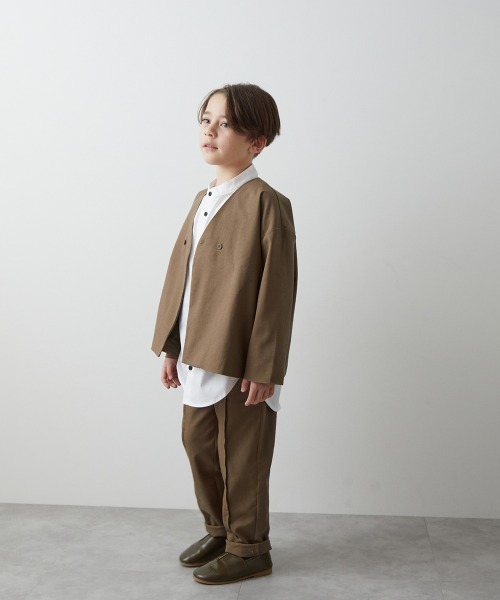 「riziere」 「KIDS」セットアップ 110 キャメル キッズ_画像3