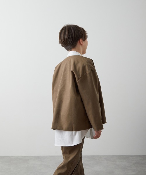 「riziere」 「KIDS」セットアップ 110 キャメル キッズ_画像4