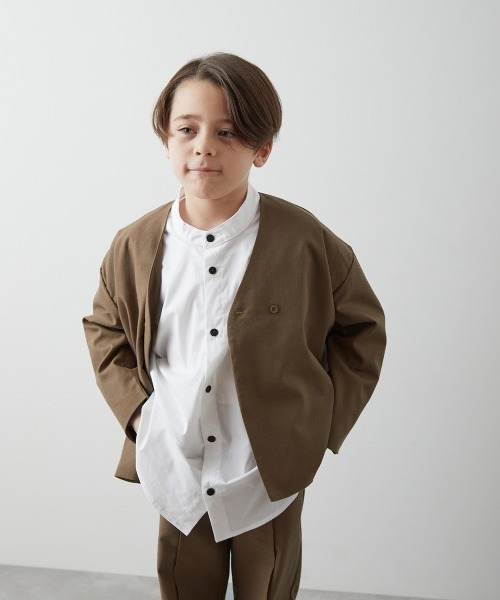 「riziere」 「KIDS」セットアップ 110 キャメル キッズ_画像6