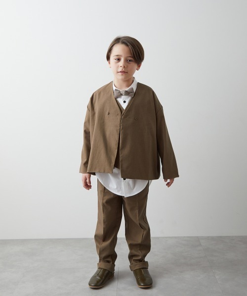 「riziere」 「KIDS」セットアップ 110 キャメル キッズ_画像7