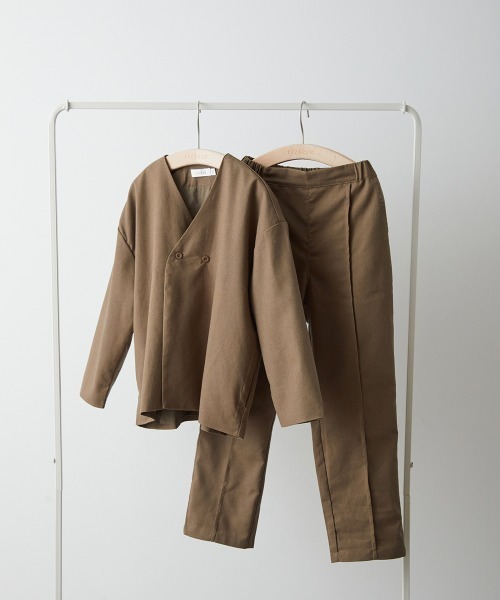 「riziere」 「KIDS」セットアップ 110 キャメル キッズ_画像8