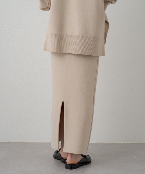 「LOUNGEDRESS」 ニットスカート FREE ベージュ レディース_画像7