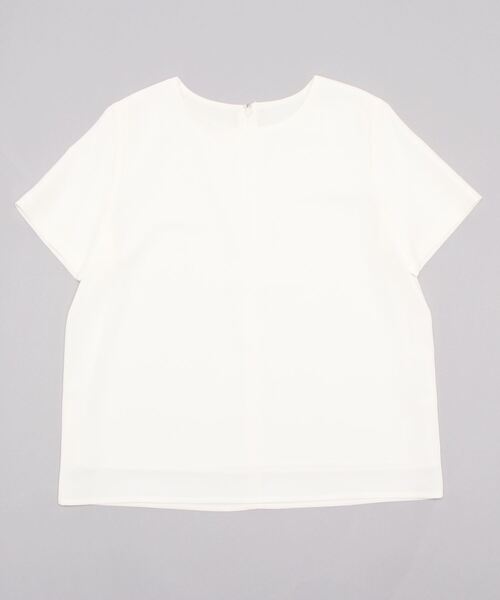 「STYLE DELI」 半袖ブラウス MEDIUM グレー レディース_画像2