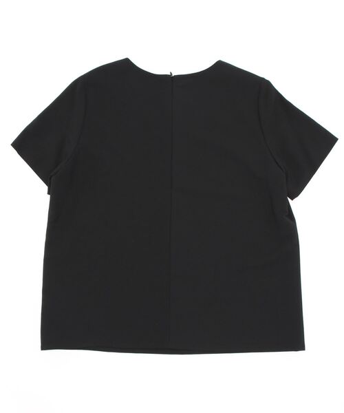 「STYLE DELI」 半袖ブラウス MEDIUM グレー レディース_画像4